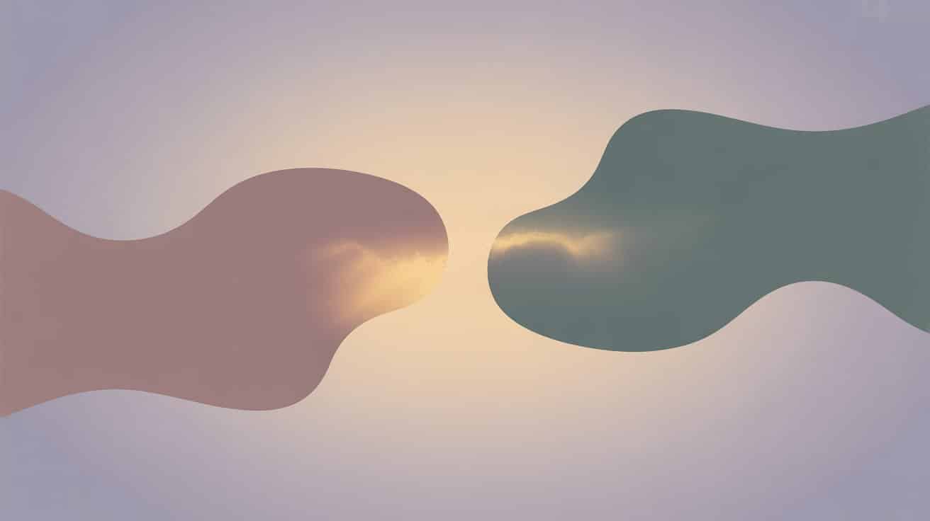 Symbolic illustration representing emotional healing after a breakup