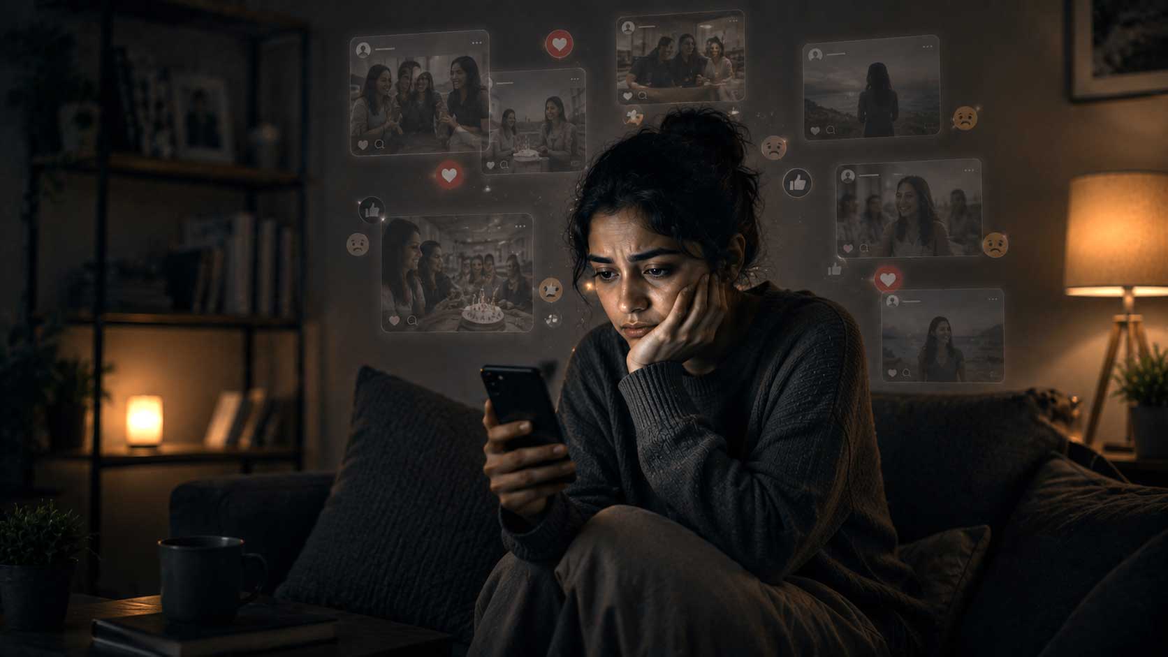 Signs that social media has contributed to your feelings of loneliness