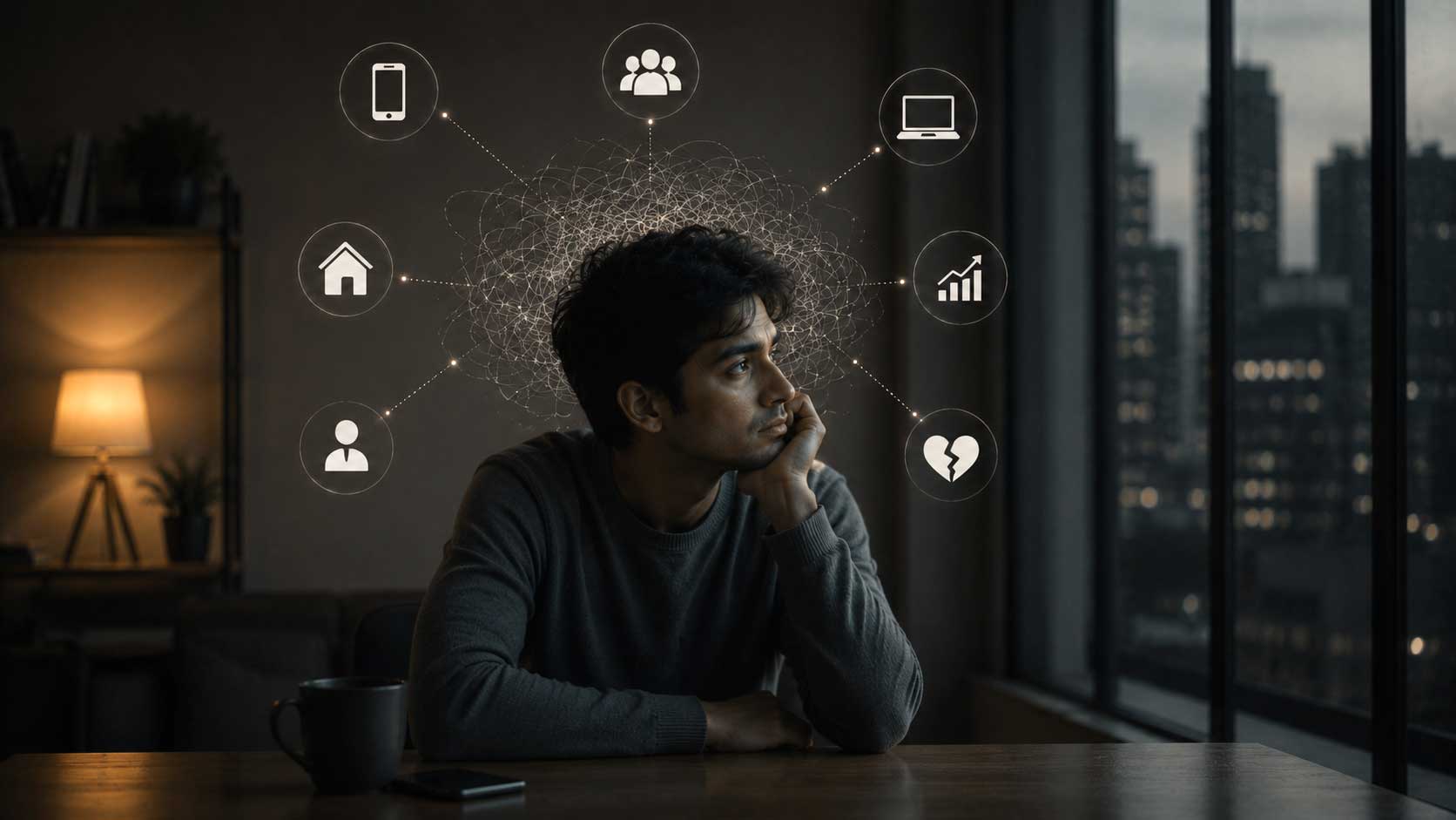 Neuroscience of over-thinking